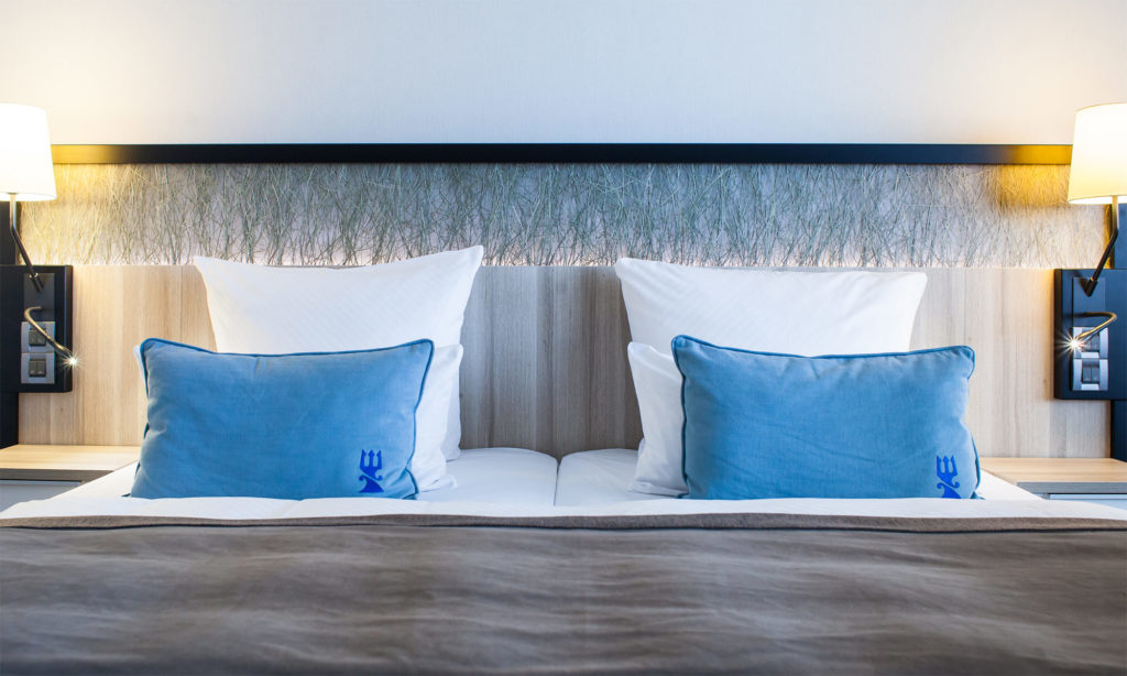 Hotel Neptun Zimmer mit Doppelbett